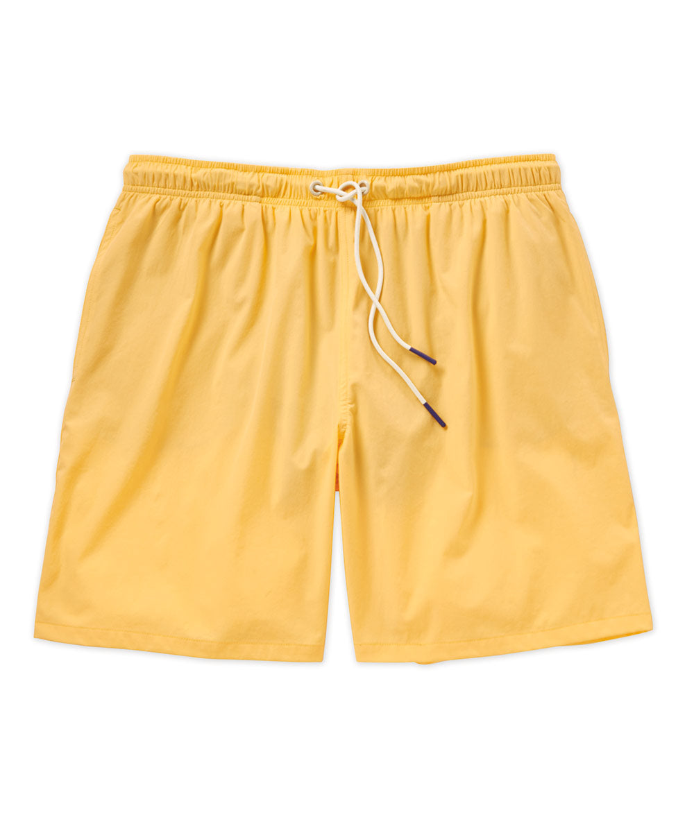 Westport Lifestyle Compo Solid Stretch Swim Trunk, Men's Big & Tall