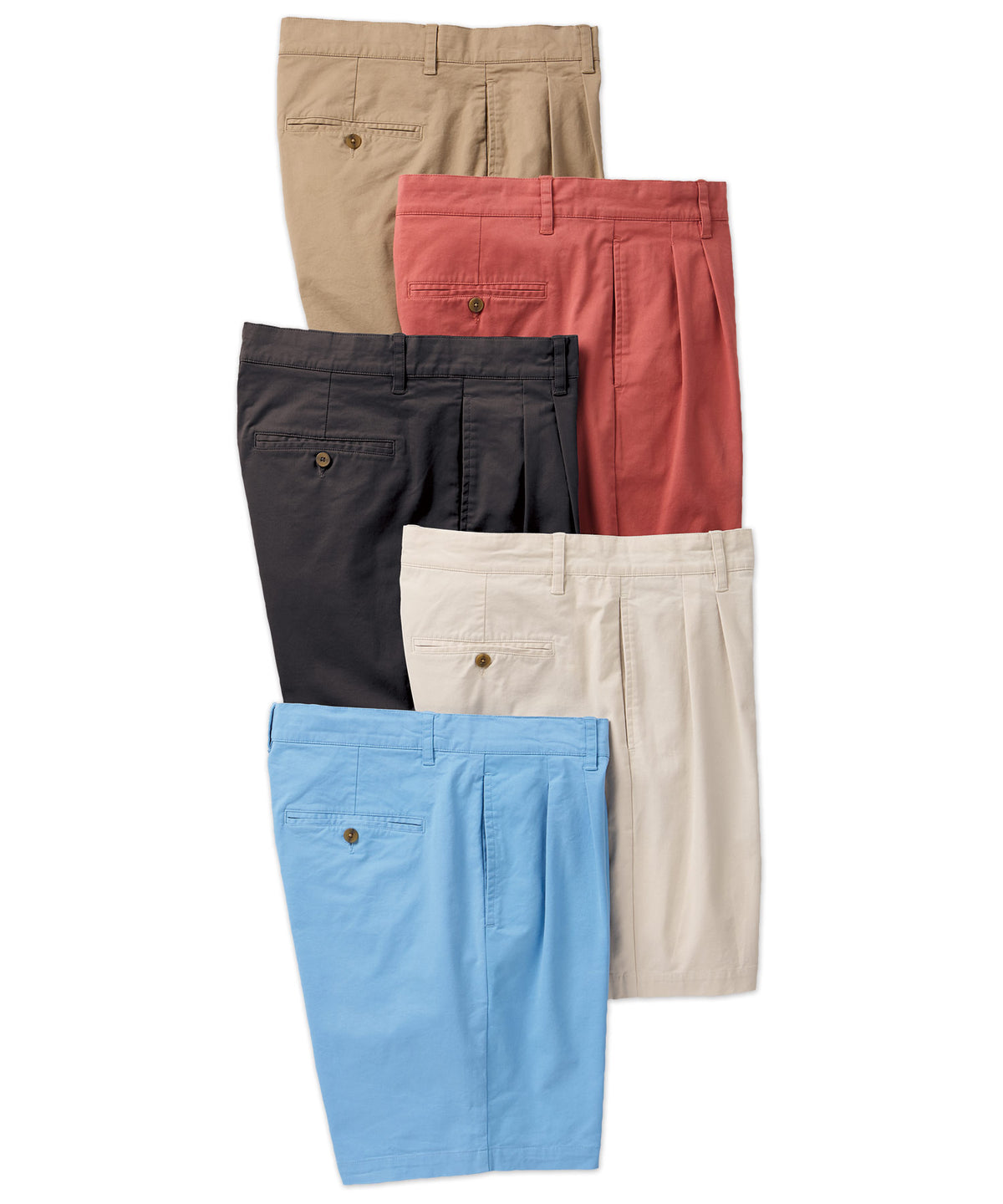 Westport Lifestyle Fairfield Pleated Short, Men's Big & Tall