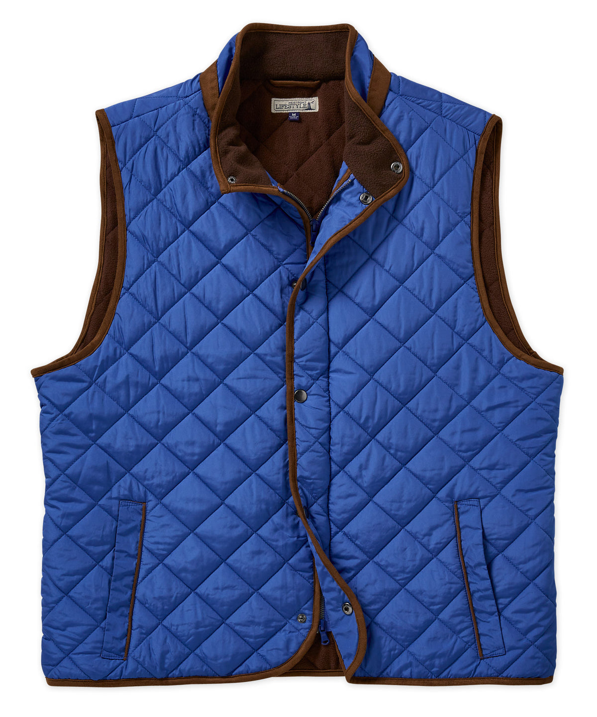 Westport Lifestyle Quilted Pongee Vest, Men's Big & Tall