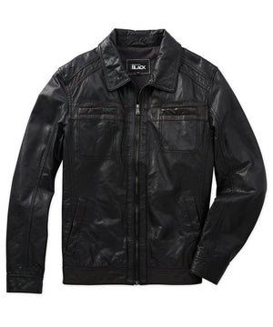 Westport Black Premium Leather Jacket