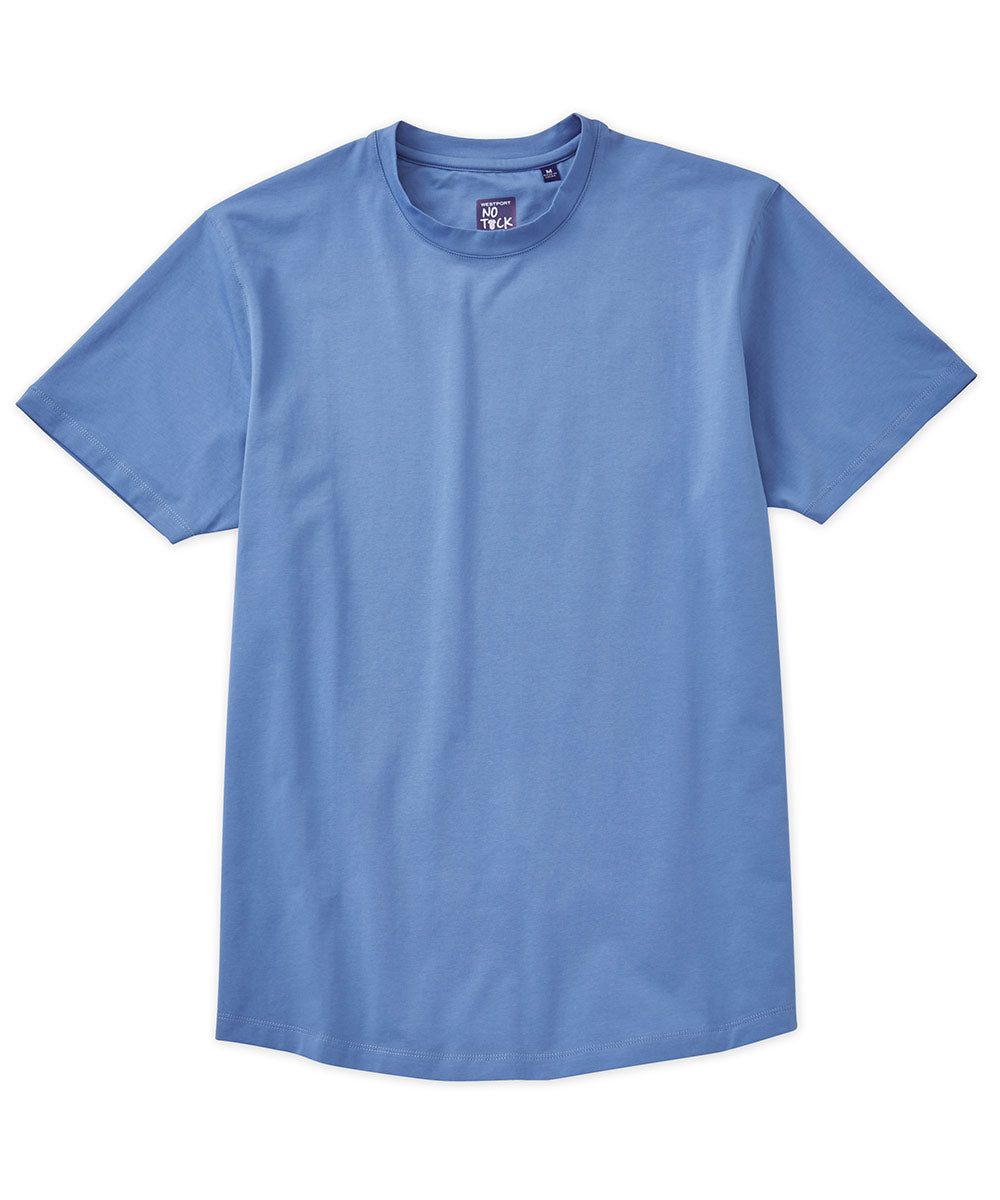 Westport No-Tuck Stretch Crew Tee Shirt, Men's Big & Tall