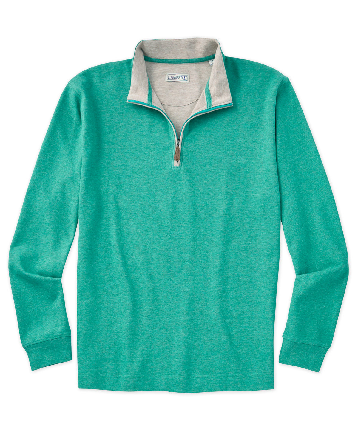 Westport Lifestyle Melange Quarter-Zip Pullover, Men's Big & Tall