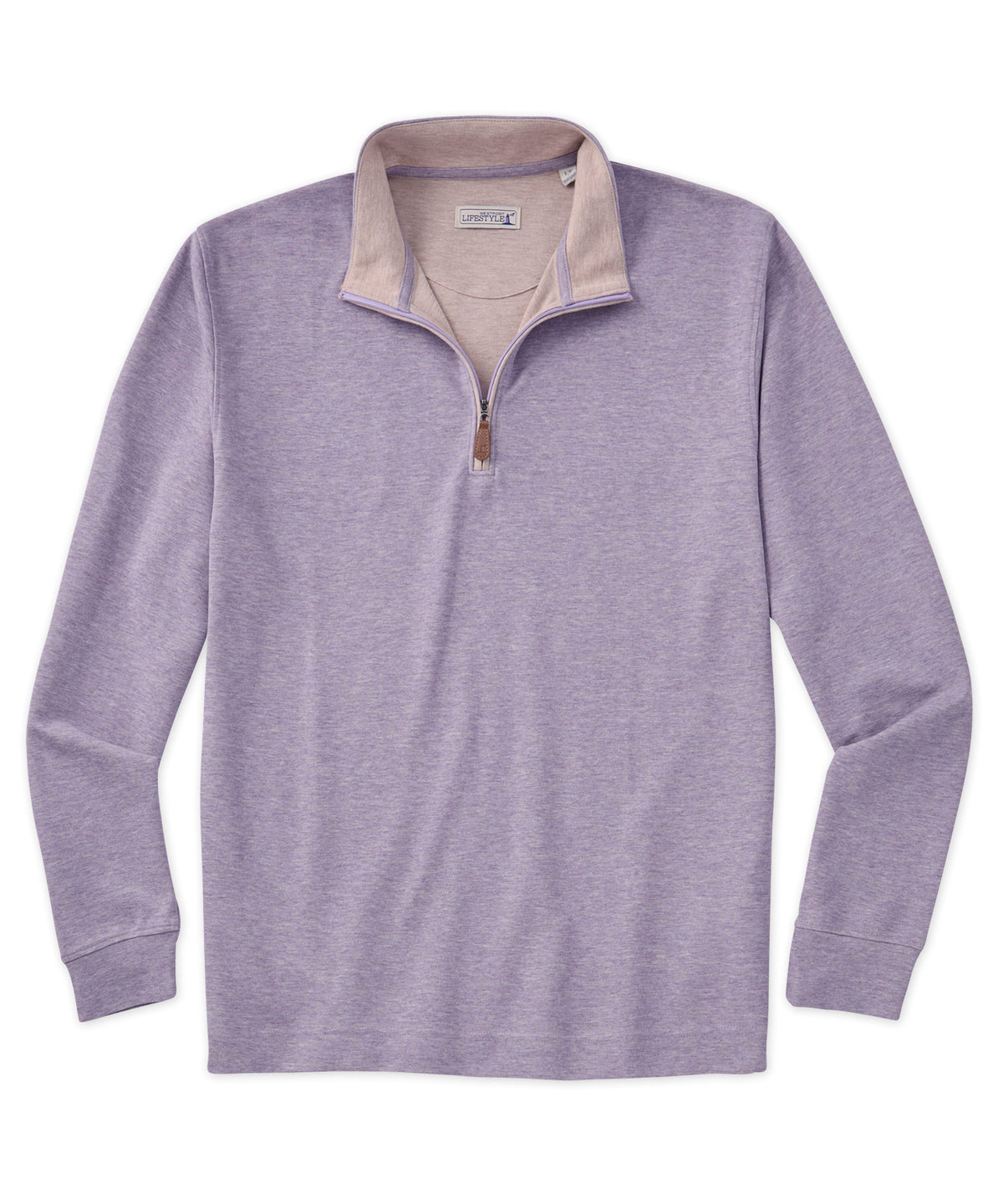 Westport Lifestyle Melange Quarter-Zip Pullover, Men's Big & Tall