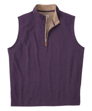 Westport Lifestyle Melange Quarter-Zip Vest