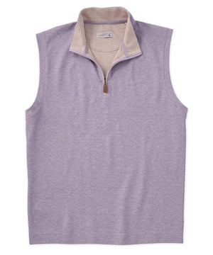 Westport Lifestyle Melange Quarter-Zip Vest