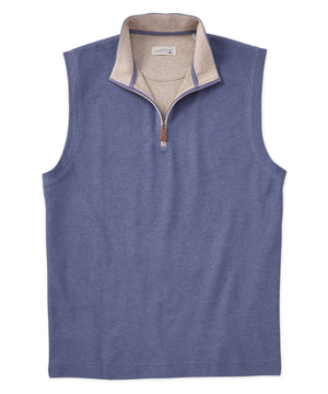 Westport Lifestyle Melange Quarter-Zip Vest