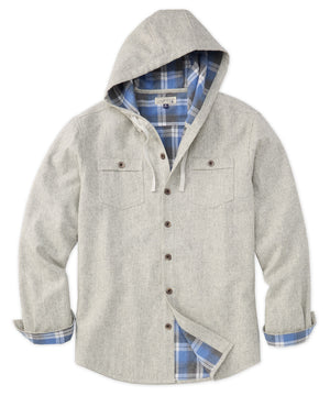 Westport Lifestyle Firepit Flannel Hoodie Shirt Jacket