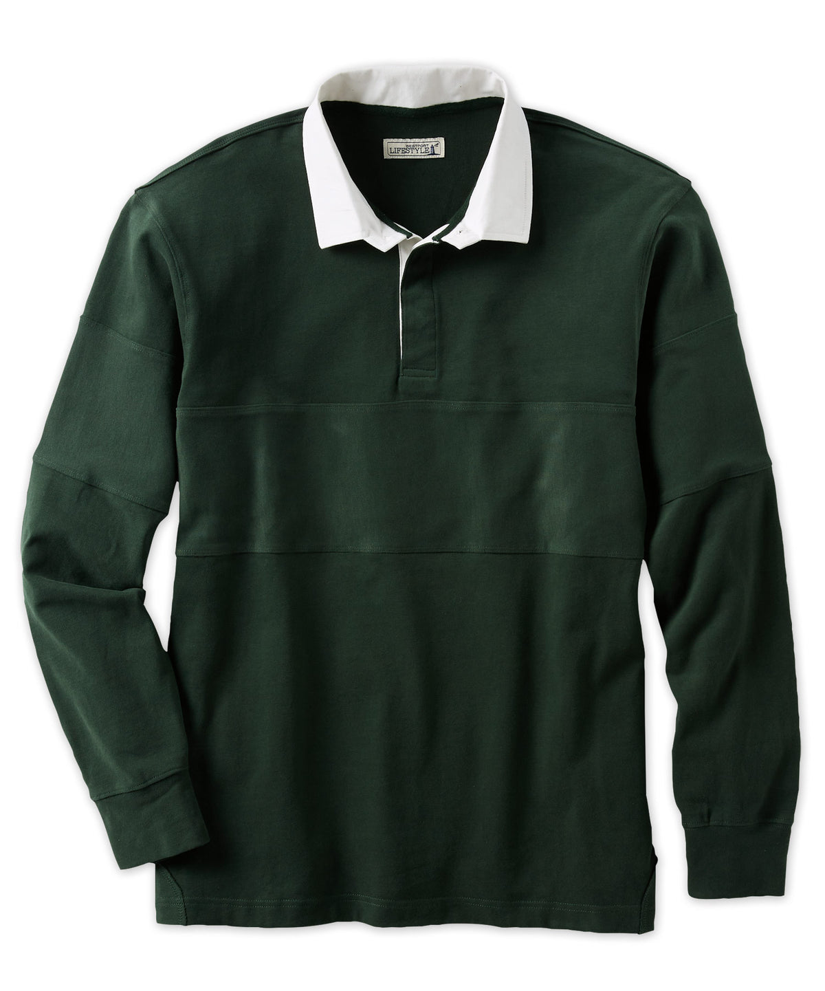 Westport Lifestyle Solid Performance Rugby Shirt, Men's Big & Tall