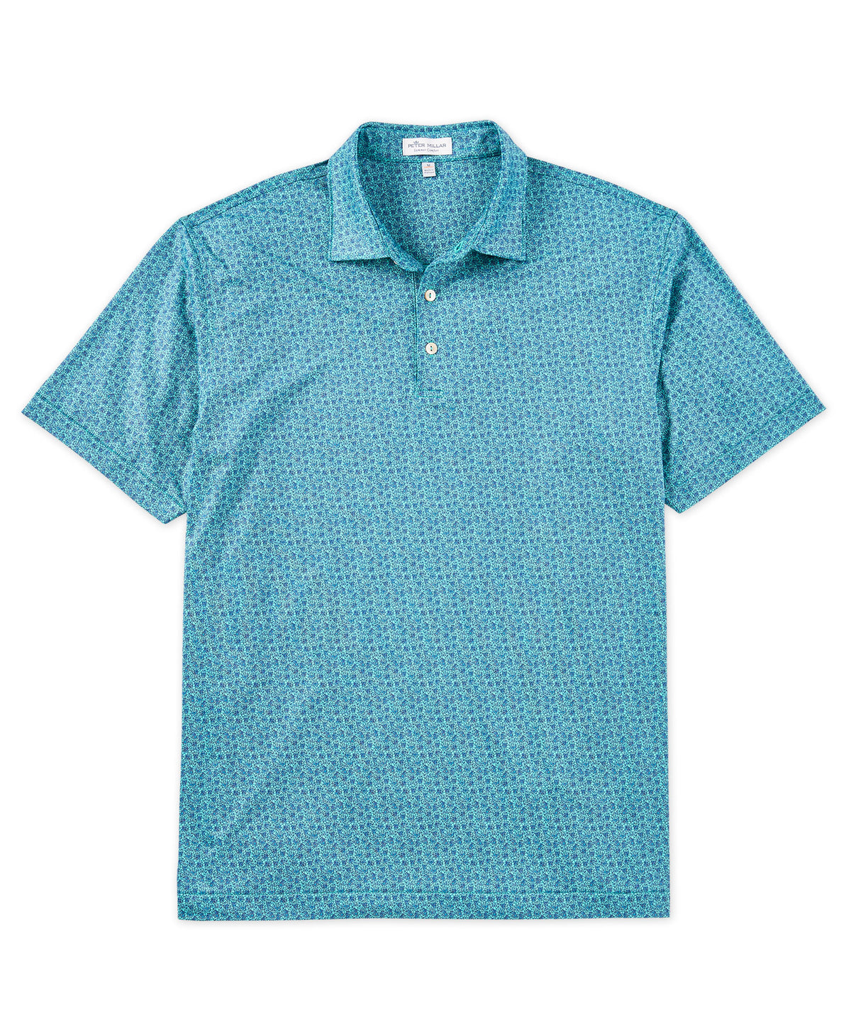 Peter Millar Print Polo, Men's Big & Tall