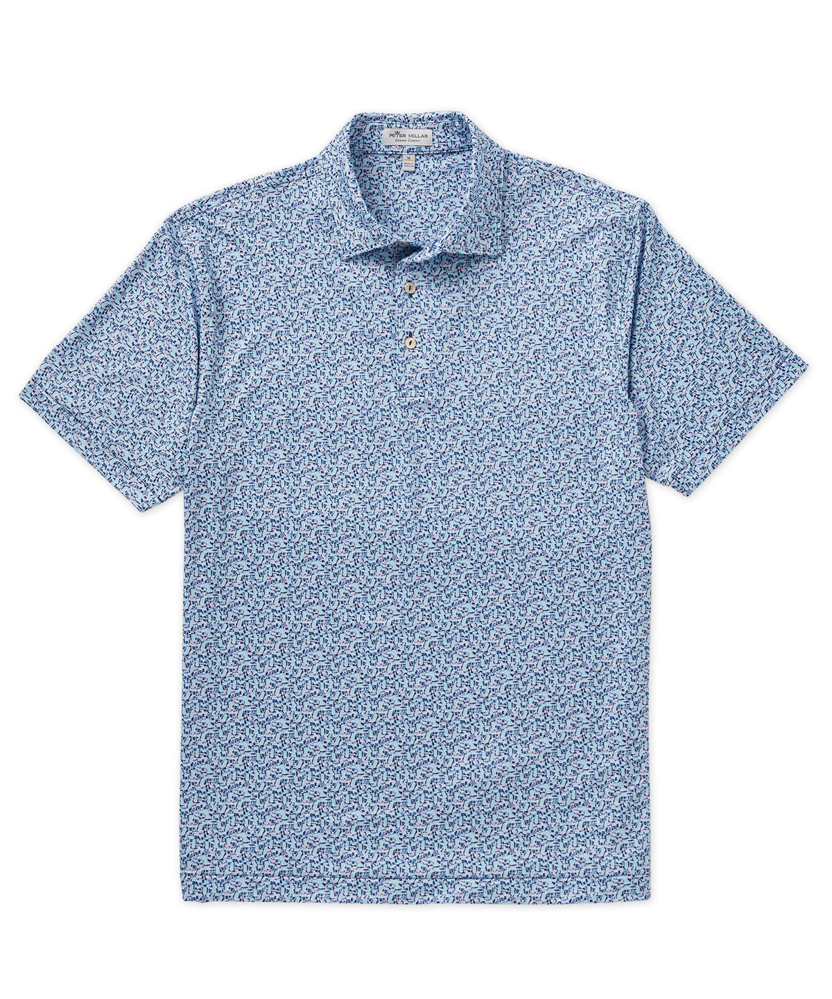 Peter Millar Short-Sleeve Performance Polo, Men's Big & Tall