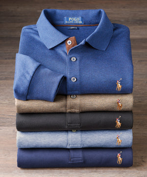 Polo Ralph Lauren Long-Sleeve Soft Cotton Pima Polo