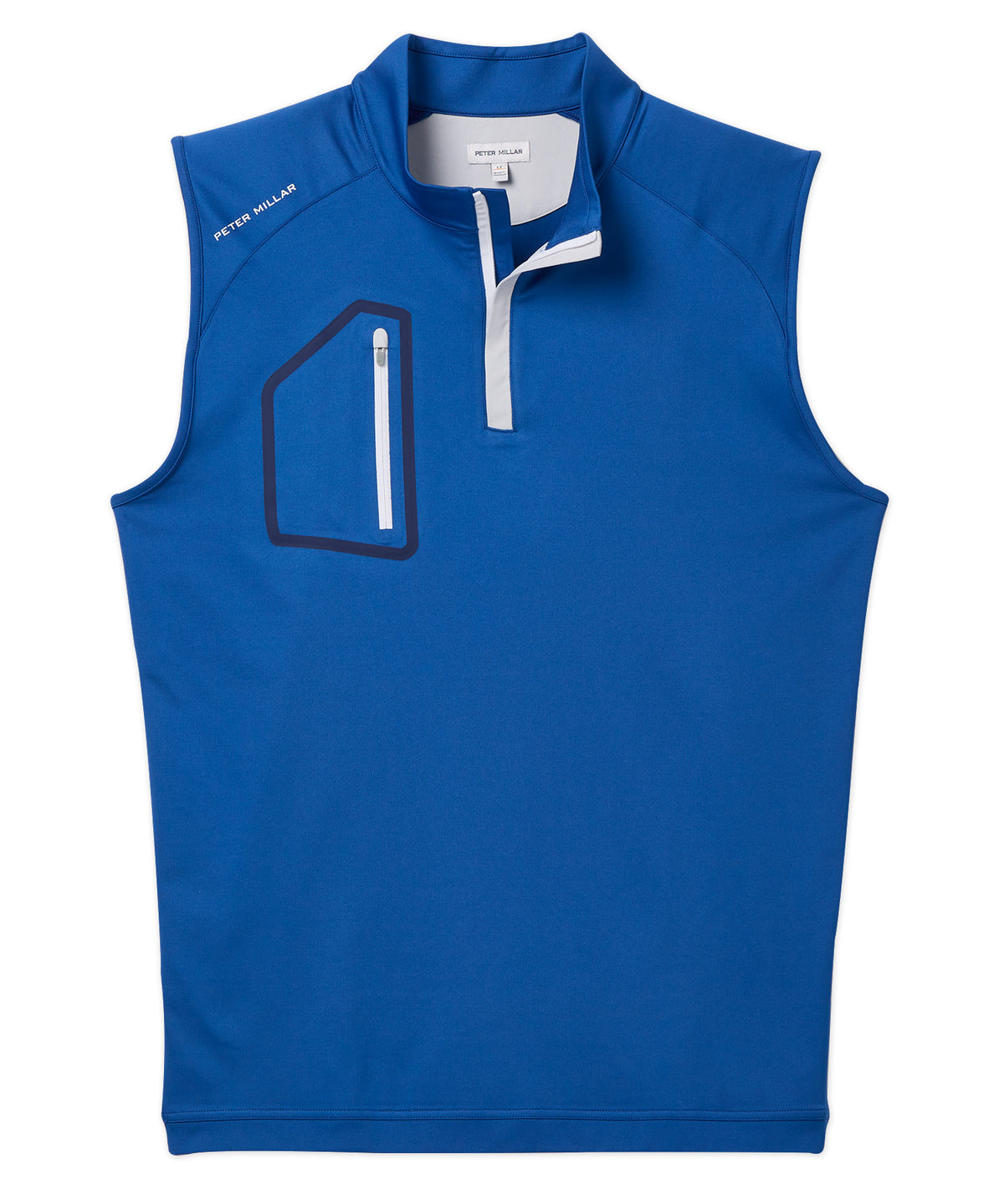 Peter Millar Forge Quarter-Zip Vest, Men's Big & Tall