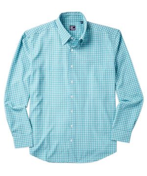 Westport No-Tuck Long Sleeve Multi Check Performance Stretch Sport Shirt