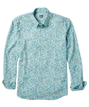 Westport No-Tuck Long Sleeve Floral Performance Stretch Sport Shirt