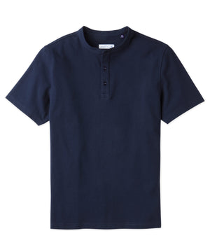 Westport Lifestyle Cotton Stretch Pique Henley