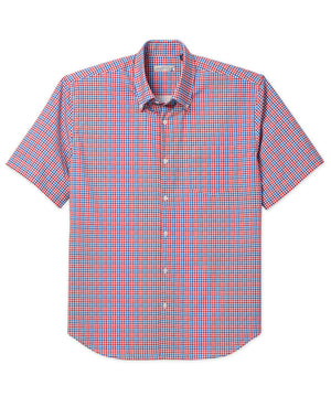 Westport Lifestyle Short Sleeve Woven Performance Sport Shirt