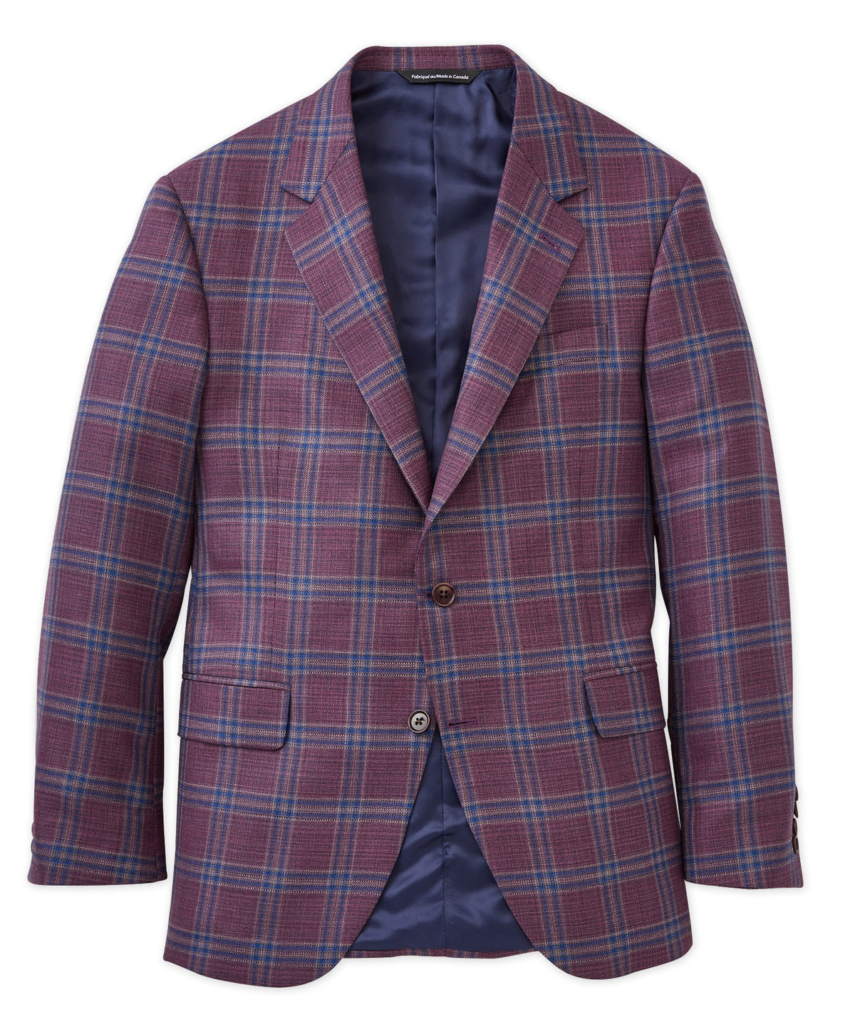 Coppley Two-Button Plaid Sport Coat, Men's Big & Tall