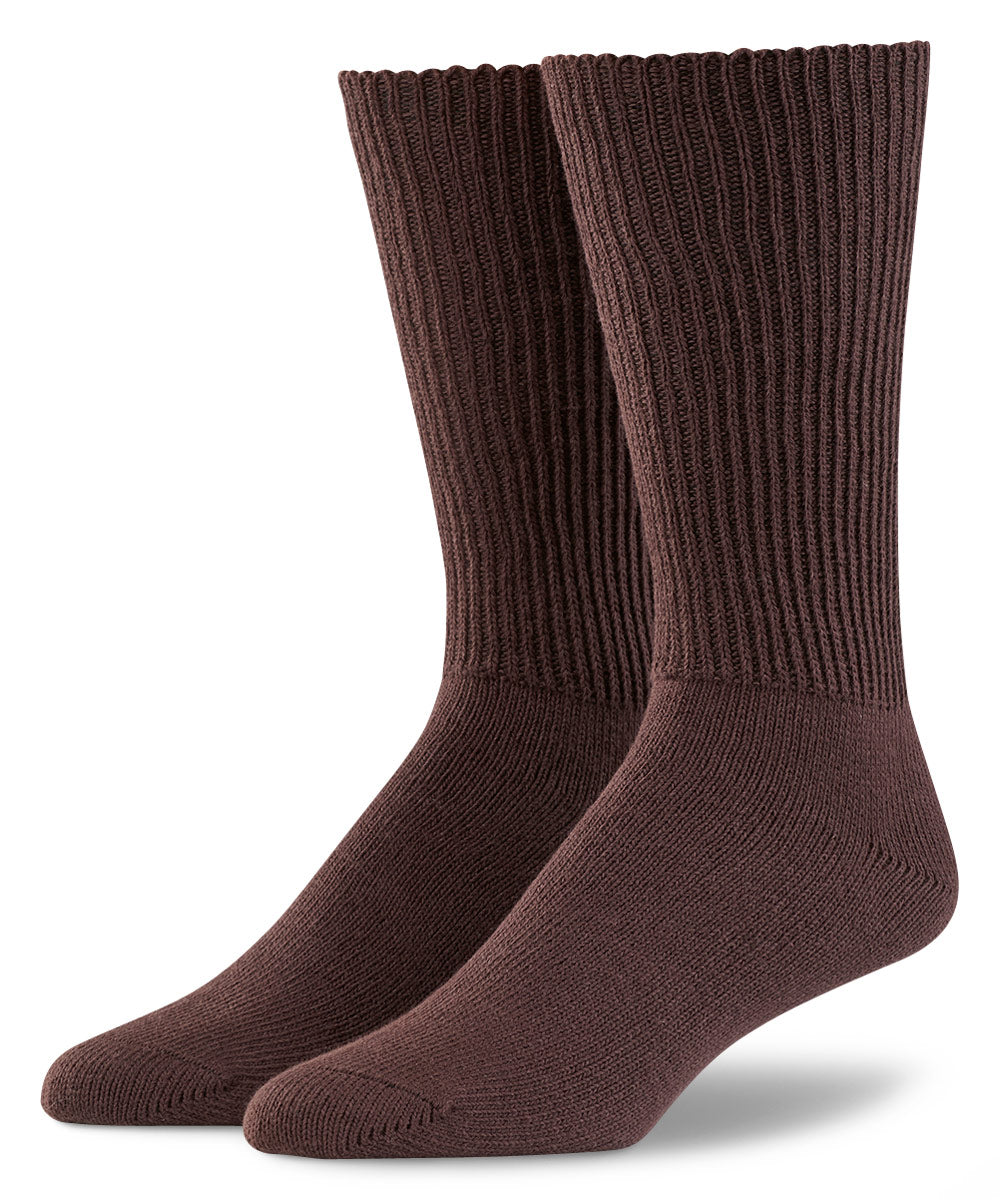 Simcan Comfort Hosiery Mid-Calf Non-Binding Socks, Men's Big & Tall