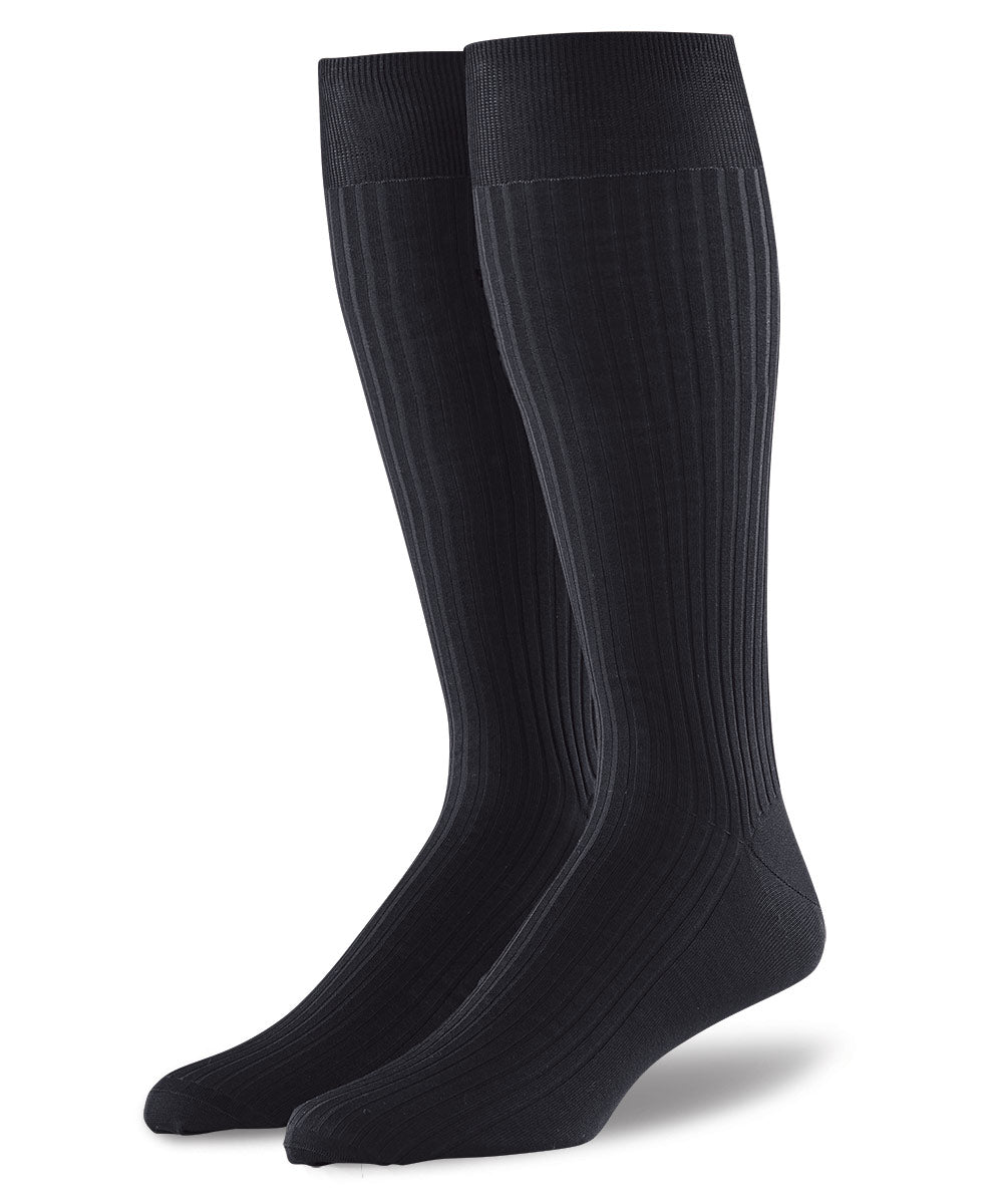 Punto Italian Over-the-Calf Wool Socks, Men's Big & Tall