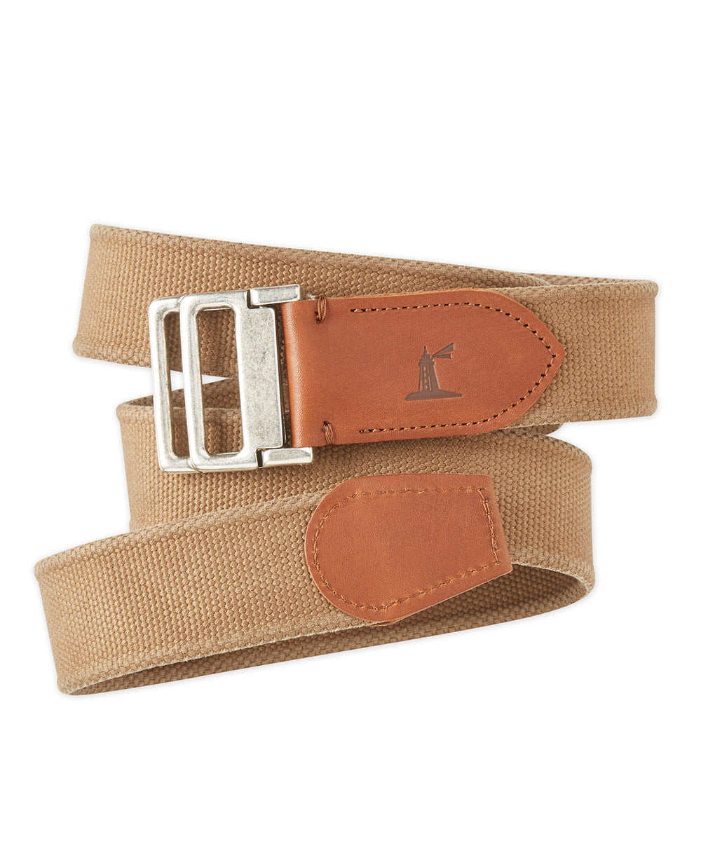 Westport Lifestyle Canvas D-Ring Belt, Men's Big & Tall