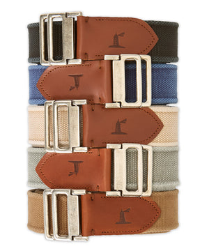 Westport Lifestyle Canvas D-Ring Belt